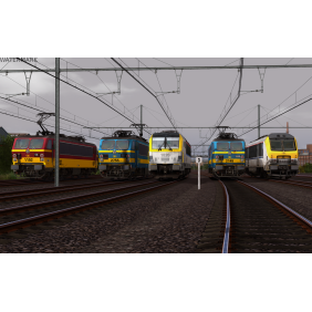 SKTRAINS Belgium locomotives pack