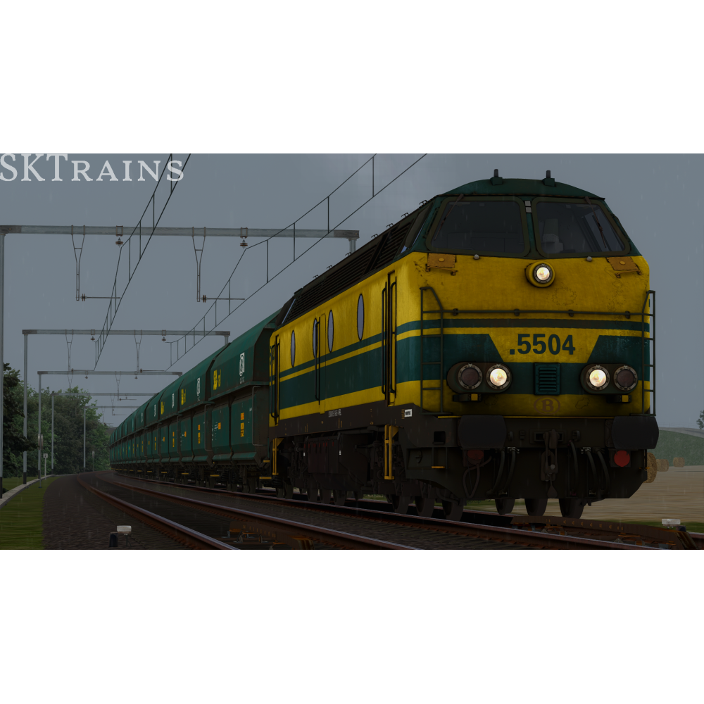 Hld 55 Roco SKTRAINS HLD55 Jaune