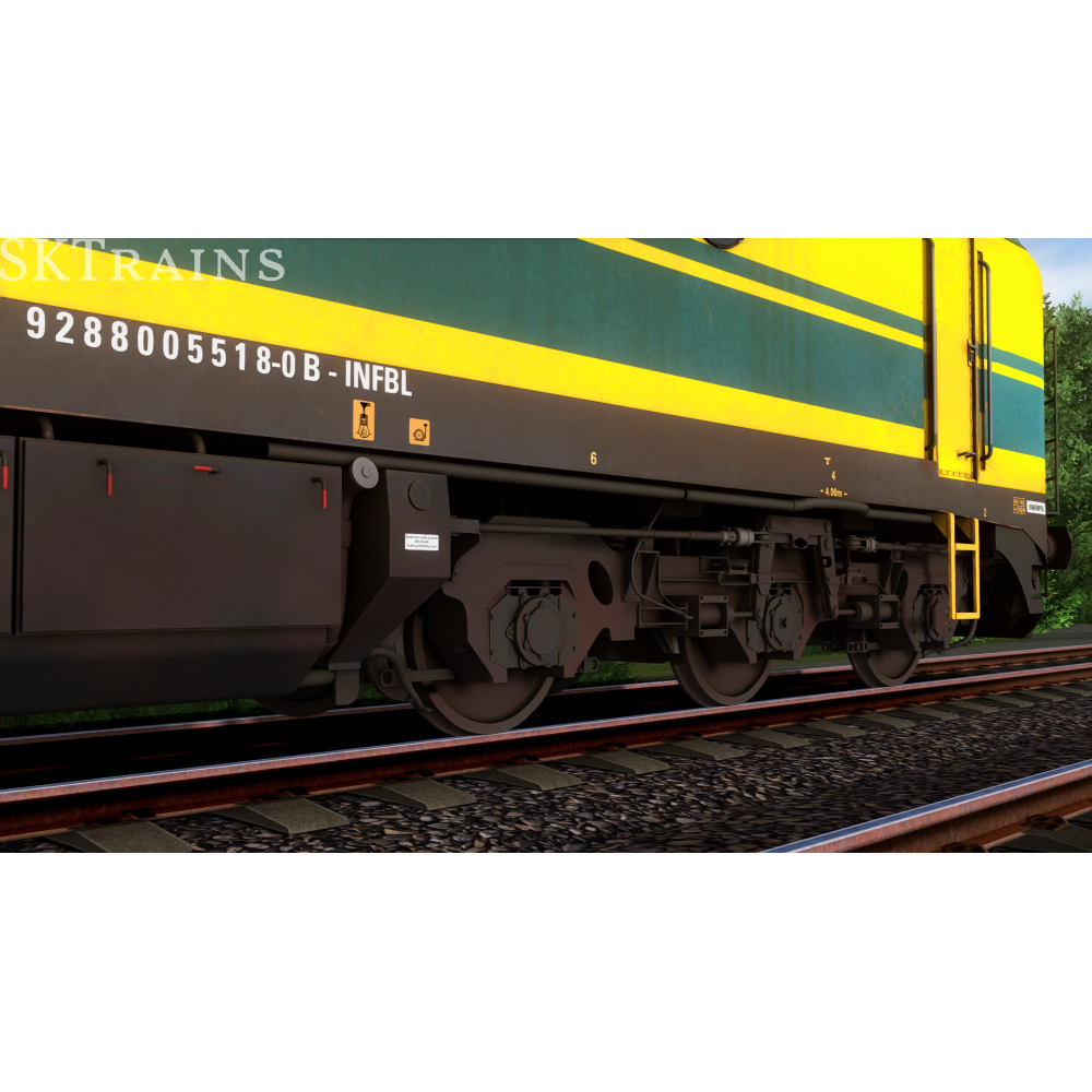 Hld 55 Roco SKTRAINS HLD55 Jaune