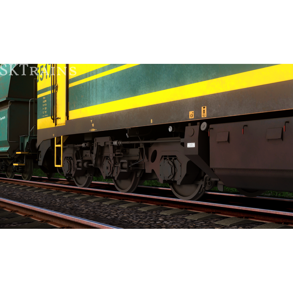 Hld 55 Roco SKTRAINS HLD55 Geel