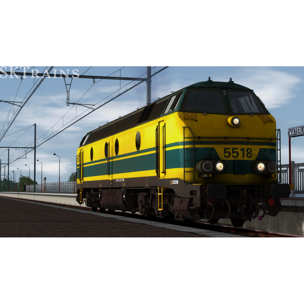 Hld 55 Roco SKTRAINS HLD55 Jaune